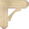 Ekena Millwork Legacy Craftsman Rough Sawn Bracket w/ Offset Brace, Douglas Fir, 8"W x 22"D x 22"H BKT0806X22X22LEC04RDF - alternate 4